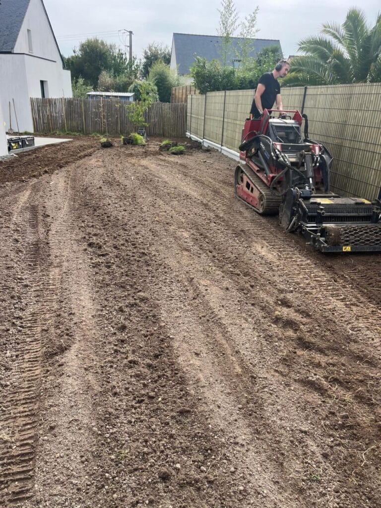 Preparateur de sol pour gazon - Quimper Concarneau